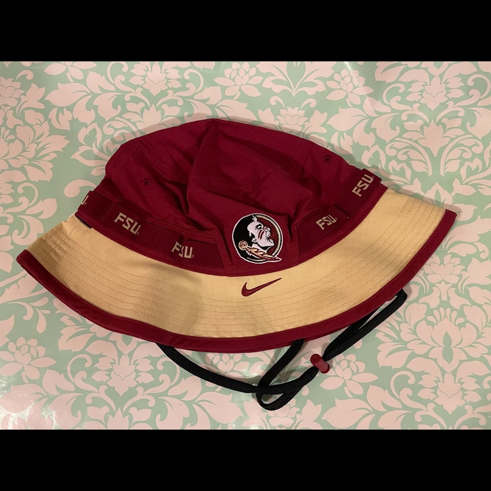 Nike mens Florida state Seminoles bucket hat sz medium